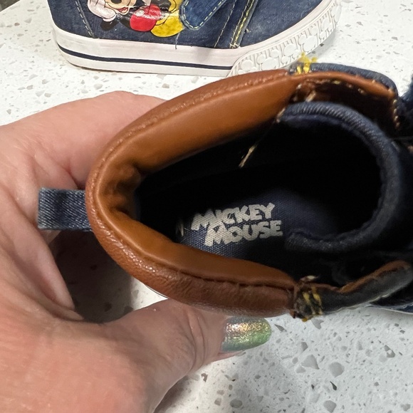 Disney Mickey Mouse High Top Shoes - Picture 8 of 10
